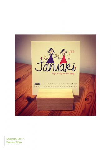 Kalender Fien & Flore 2017