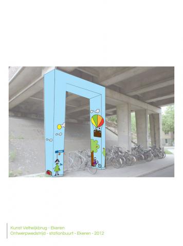 Kunst onder de Veltwijckbrug - Ekeren